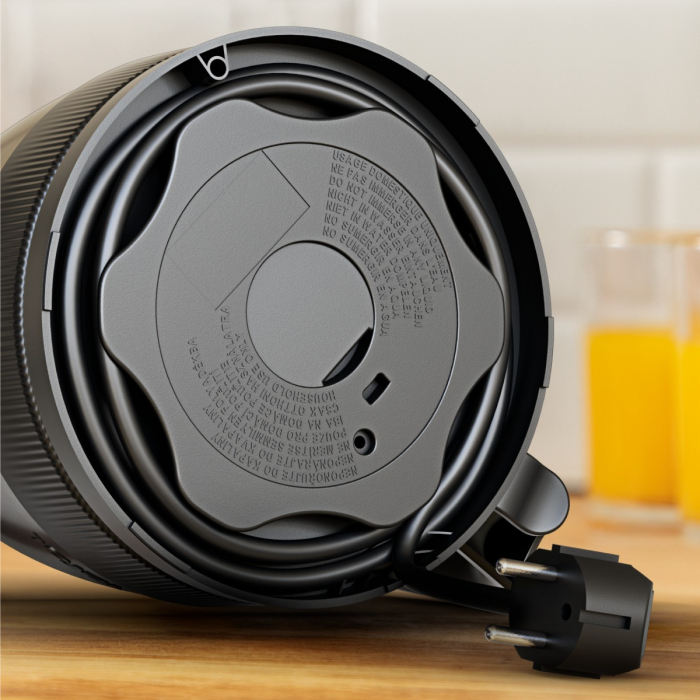Fierbator de apa Tefal Express KI1E0DE0, 2000 W, 1.2 L, inox, oprire automata, filtru anticalcar detasabil, baza rotativa 360°, capac rabatabil, desi [4]