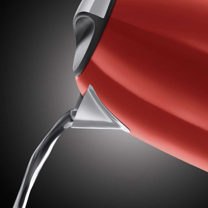 Fierbator Russell Hobbs Colours Plus+, 1.7L, 2400W, filtru calcar detasabil, indicator nivel apa, rosu [2]