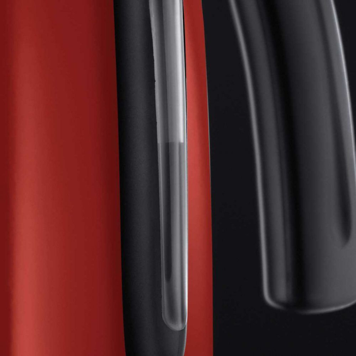 Fierbator Russell Hobbs Colours Plus+, 1.7L, 2400W, filtru calcar detasabil, indicator nivel apa, rosu [5]