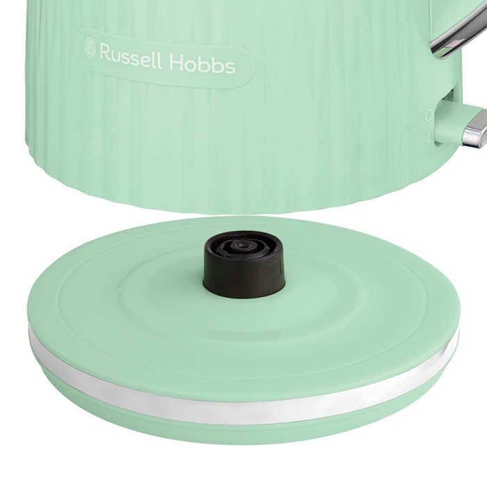 Fierbator Russell Hobbs Eden, 1.7L, 2400W, design modern, filtru calcar, indicator nivel apa, verde [2]