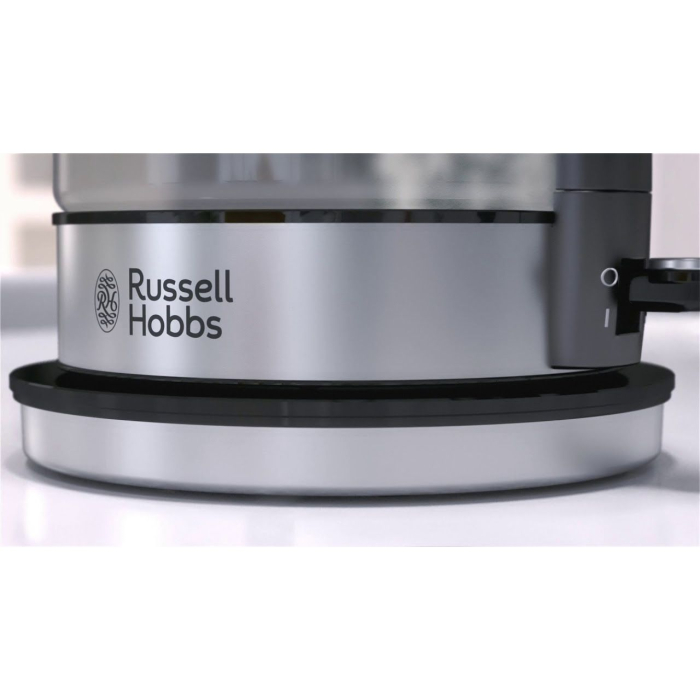 Fierbator Russell Hobbs Elegance, 1.7L, 2400W, design elegant, filtru calcar, indicator nivel apa, argintiu [5]