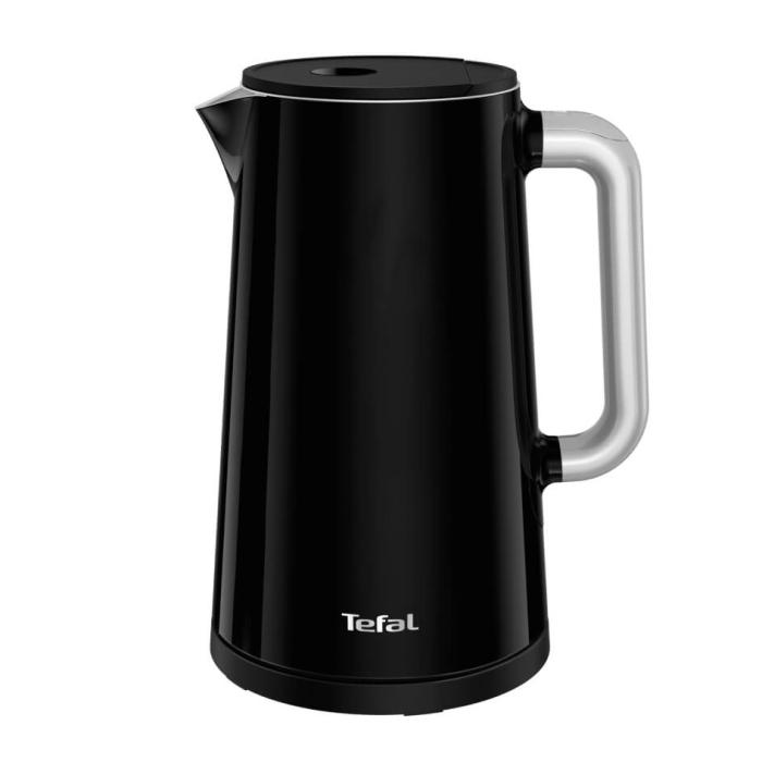 Fierbator Tefal Smart'n Light KO851830, 1800W, ecran digital, capacitate 1.7L, 5 trepte temperatura, baza rotativa, interior inox, negru [2]