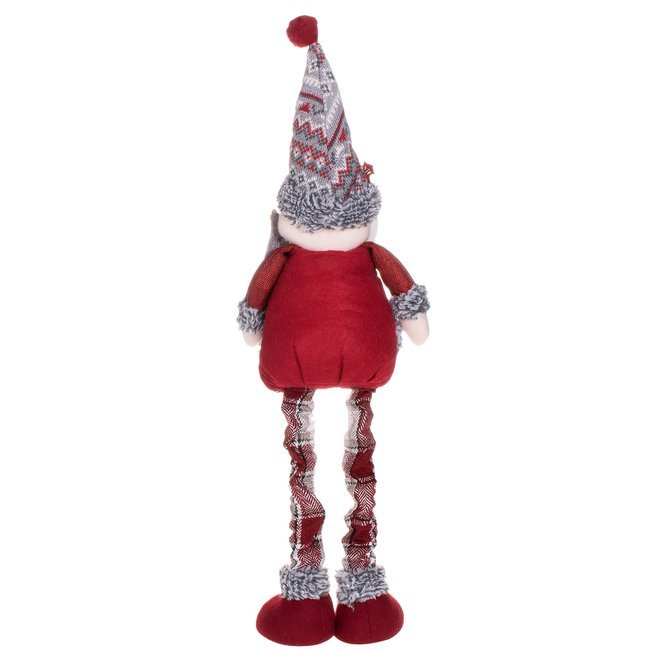 Figurina Craciun, Mos Craciun, picioare telescopice, inaltime extensibila 57-80cm [3]