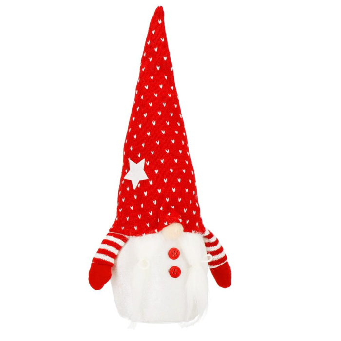 Figurina Craciun, Spiridus, cu iluminare LED, 33cm [8]