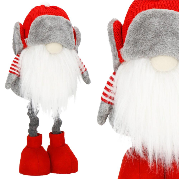 Figurina Craciun, Spiridus, picioare telescopice, inaltime extensibila 32-50cm [7]