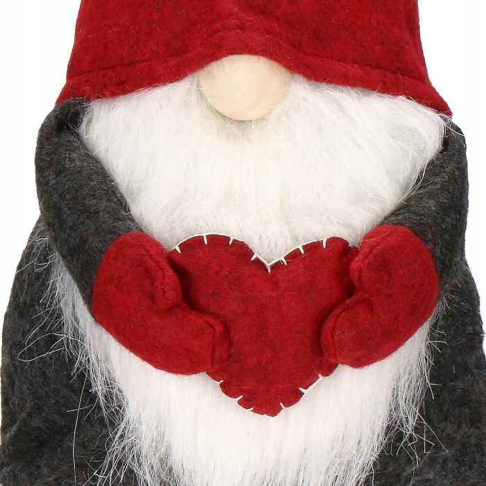 Figurina decorativa de Craciun, Gnom, picioare telescopice, inaltime extensibila 50-70cm [11]