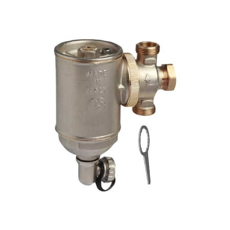 Separator magnetic de impuritati Giacomini R146CKX115, orientabil, 1", pentru instalatii de incalzire si racire [1]