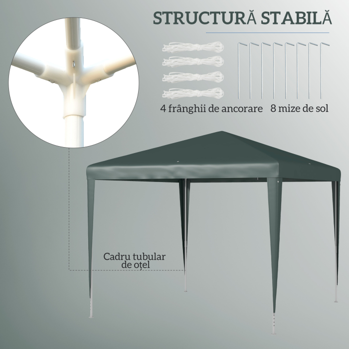  Foisor de Gradina 3x3 Impermeabil [5]