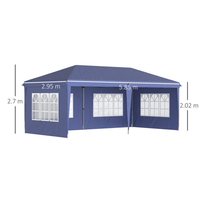  Foisor de Gradina 6x3 m Reglabil in Inaltime [3]