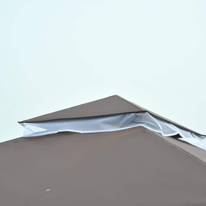  Foisor de Gradina cu Acoperis Plasa de Tantari 2 Nivele din Poliester [8]