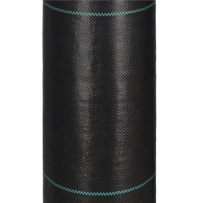 Folie agrotextil, mulcire, antiburuieni, filtru UV, 100 x 0.8metri, 90g/m2, negru [12]