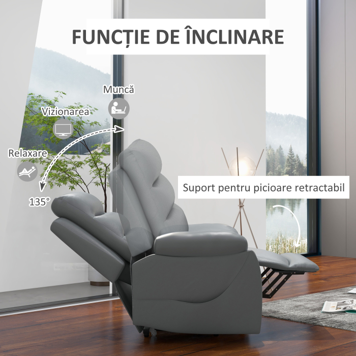  Fotoliu Electric cu Masaj - Pentru Persoane Varstnice [5]