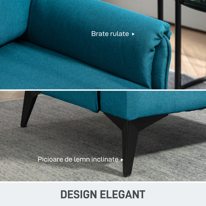  Fotoliu Modern Fotoliu Confortabil pentru Semineu Scaun de Efect din Panza pentru Camera de Zi Dormitor Biroul de Acasa Verde fotoliu pentru oaspeti sufragerie camera de zi dormitor dormitor interior [5]