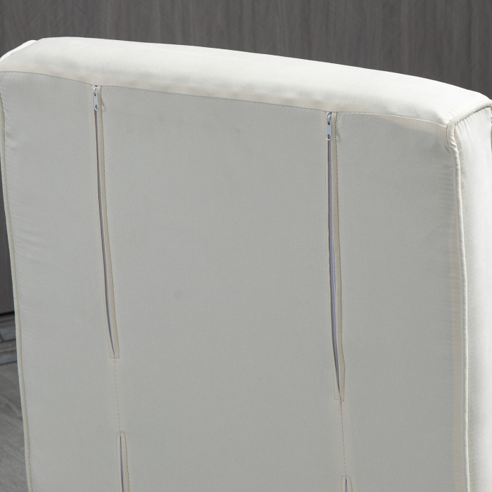  Fotoliu Pat 2-in-1, Design Modern cu Spatar Reglabil [9]