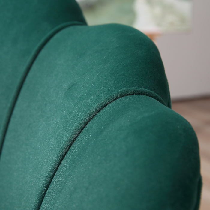 Fotoliu Vintage - Catifea Verde, Design Elegant Dormitor [9]
