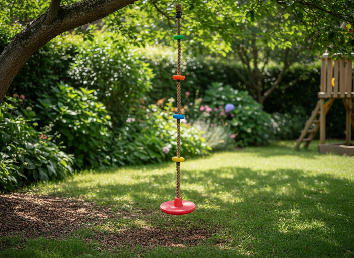 Franghie pentru catarat cu disc, 220 cm, fibra impletita, capacitate 60 kg, multicolor [3]