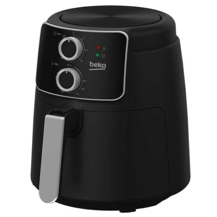 Friteuza cu aer cald Beko FRL2242B, 3.9 L, 1500 W, timer 60 min, temperatura reglabila 35-200°C, cuva antiaderenta detasabila, negru/argintiu [4]