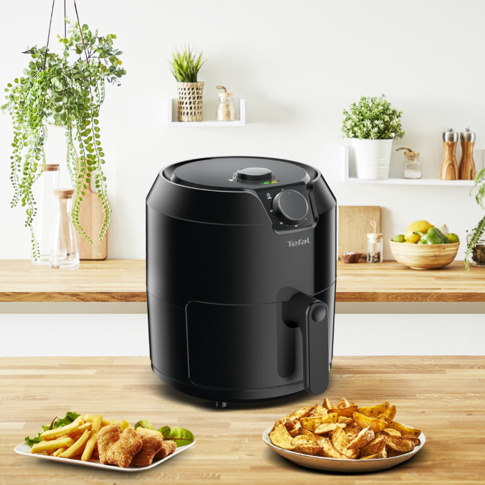 Friteuza cu aer cald Easy Fry Classique EY201815, 1500 W - Air fryer cu 4 functii de gatire, temperatura ajustabila, capacitate XL, 1.2 KG / 4.2  [6]
