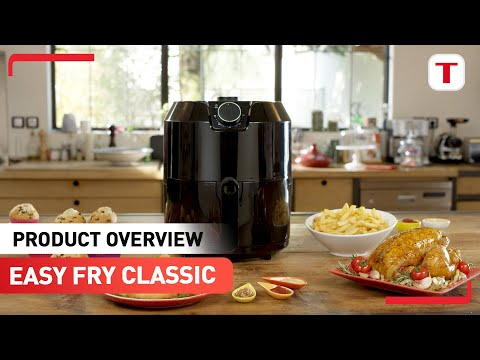 Friteuza cu aer cald Easy Fry Classique EY201815, 1500 W - Air fryer cu 4 functii de gatire, temperatura ajustabila, capacitate XL, 1.2 KG / 4.2  [3]