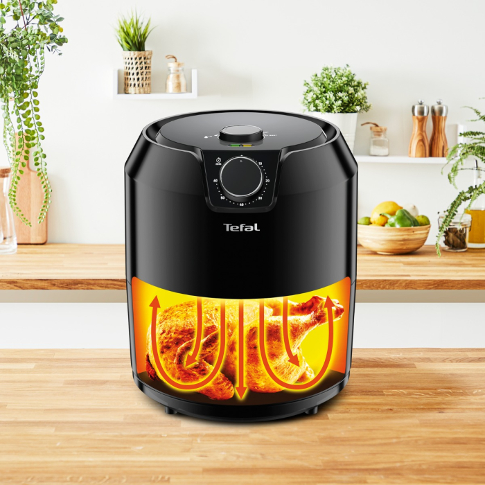 Friteuza cu aer cald Easy Fry Classique EY201815, 1500 W - Air fryer cu 4 functii de gatire, temperatura ajustabila, capacitate XL, 1.2 KG / 4.2  [4]