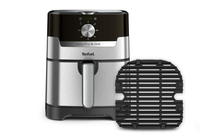 Friteuza cu aer cald EASY FRY & GRILL 2 in 1 Tefal EY501D15, 1400W, 4.2L, functie grill cu gratar incorporat, tehnologie Extra Crisp, vas detasab [10]