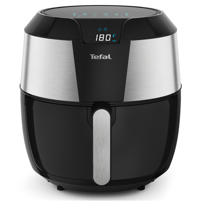 Friteuza cu aer cald Easy Fry XXL EY701D15, 1700 W - Air fryer cu tehnologie 3D Air Pulse, ecran LCD, oprire automata, 1.6 KG / 5.6 L, negru [4]