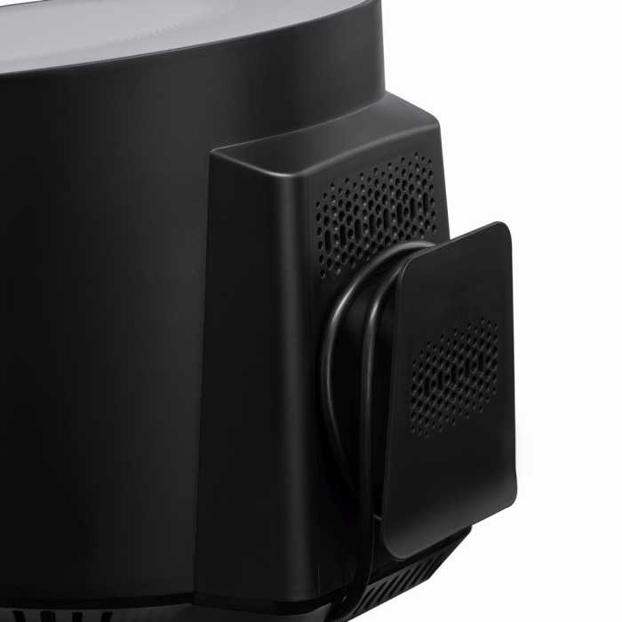 Friteuza cu aer cald Russell Hobbs Satisfry Panoramic, fereastra panoramica, aer cald 360°, afisaj digital, negru [4]