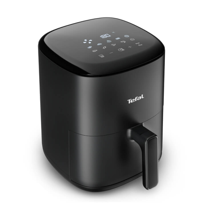 Friteuza cu aer cald Tefal Easy Fry Compact EY145810, 1300W, capacitate 3L - Air fryer cu 10 programe automate, vas antiaderent detasabil, functie  [9]