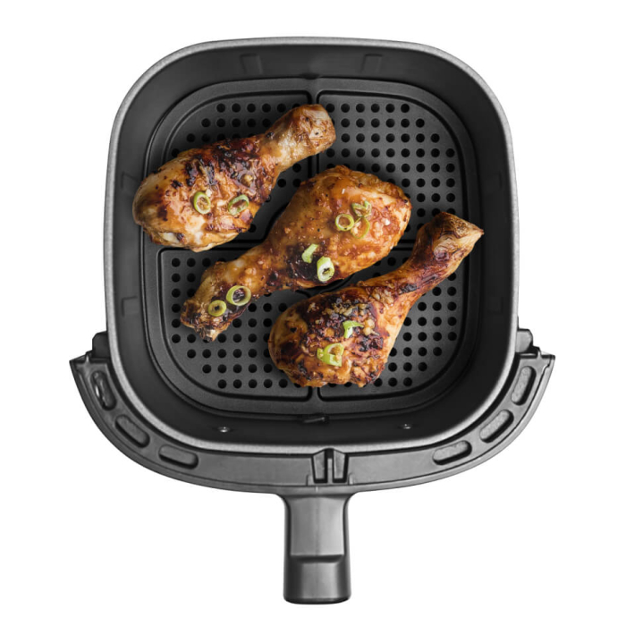 Friteuza cu aer cald Tefal Easy Fry Compact EY145810, 1300W, capacitate 3L - Air fryer cu 10 programe automate, vas antiaderent detasabil, functie  [11]