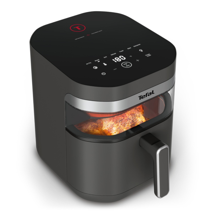 Friteuza cu aer cald Tefal Easy Fry Infrared EY832HE0, 2020W, 7L, - Air fryer cu 8 programe automate, tehnologie avansata Infra-Heat™, temperatura a [10]