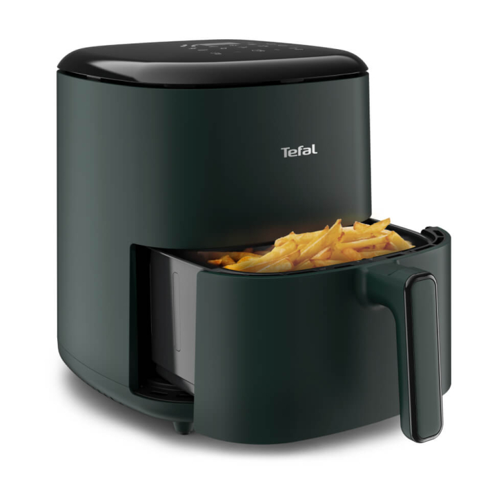 Friteuza cu aer cald Tefal Easy Fry Max EY245310, 1500W, 5L - Air fryer cu 10 programe automate, ecran tactil, vas antiaderent, oprire automata, ver [7]