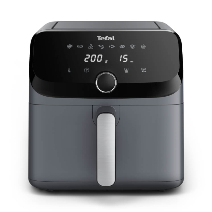 Friteuza cu aer cald Tefal Easy Fry Mega EY855BE0, 2020W, 7.5 L - Air fryer cu 8 programe automate, vas detasabil, display LCD, temperatura 80°C - [12]