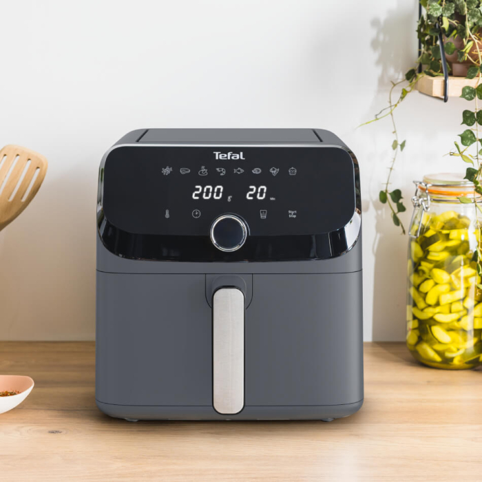 Friteuza cu aer cald Tefal Easy Fry Mega EY855BE0, 2020W, 7.5 L - Air fryer cu 8 programe automate, vas detasabil, display LCD, temperatura 80°C - [8]