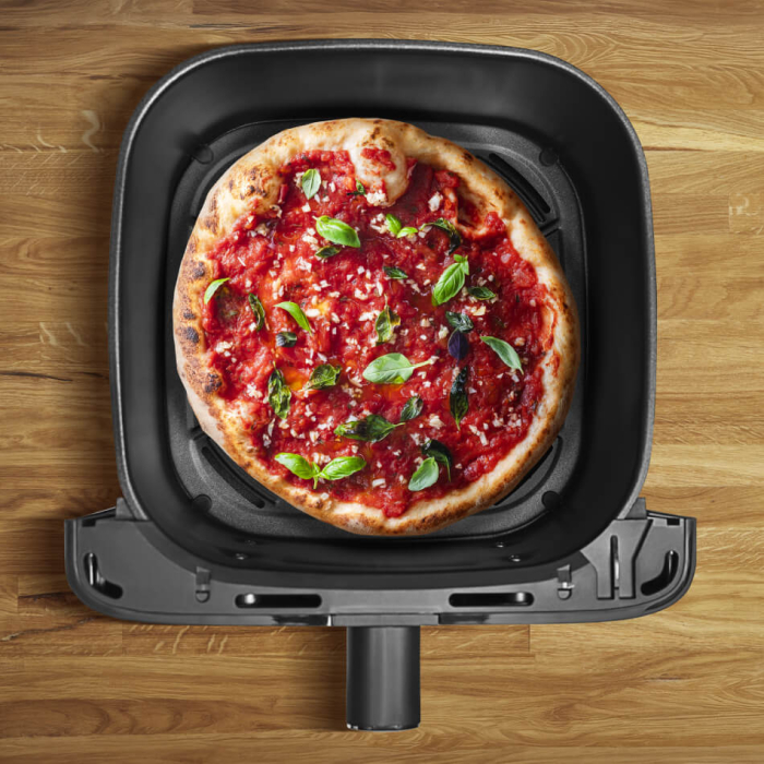 Friteuza cu aer cald Tefal Easy Fry Mega EY855D10, 2020W, capacitate 7.5L, pana la 8 persoane - Air fryer cu 8 programe, invelis antiaderent, opr [8]
