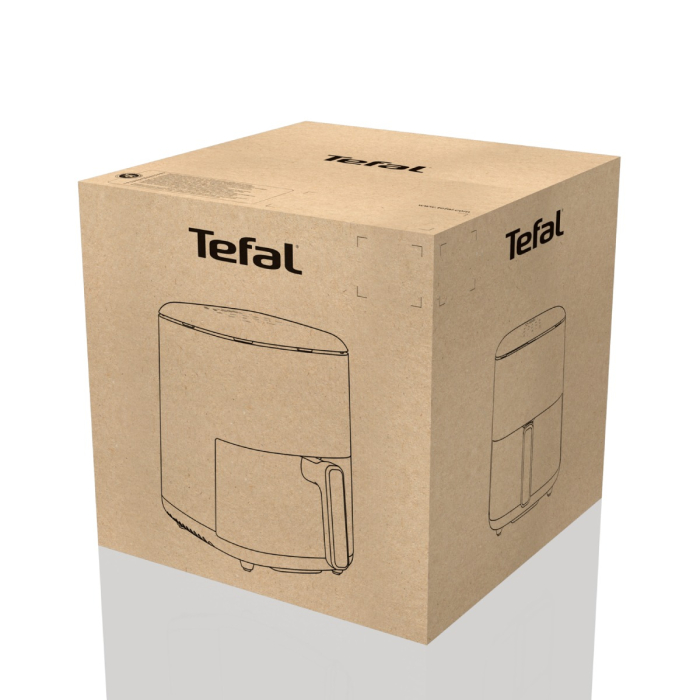 Friteuza cu aer cald Tefal Easy Fry POP EY245GE0, 1500 W, 5 L, - Air fryer cu 10 programe automate, temperatura ajustabila, invelis antiaderent, ecran LCD, oprire automata, alb Friteuza cu aer cald Te [9]