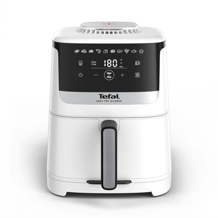 Friteuza cu aer cald Tefal Easy Fry Silence EY5521E0, 1670W, 5L, 10 programe automate, tehnologie Extra-Crisp, temperatura ajustabila, ecran LCD, o [12]
