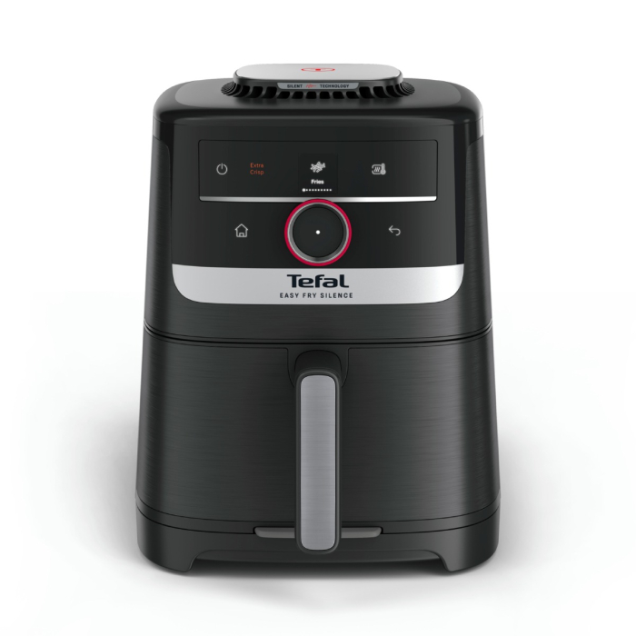 Friteuza cu aer cald Tefal Easy Fry Silence EY5728E1, 1670W, 5L, 11 programe, gatire silentioasa, functie Smart Assist, display LCD, temperatura [11]