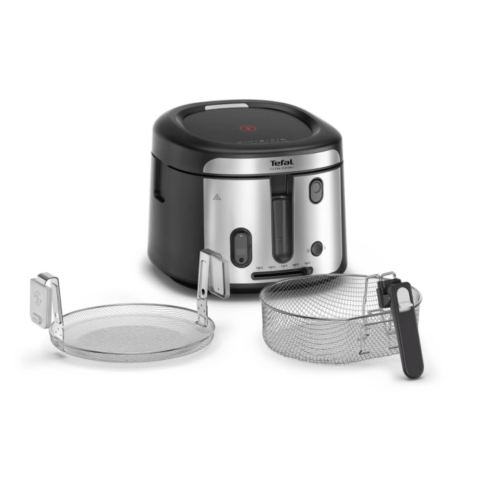 Friteuza Tefal Filtra Vision+ FF2588E0, 1900W, capacitate ulei 2.1L, capacitate alimente 1.2 KG, invelis antiaderent, filtru metalic, fereastra pe [11]