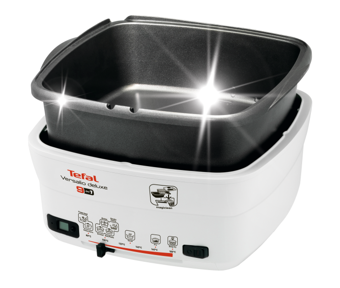 Friteuza Versalio Deluxe 9 in 1 FR495070, 1600 W, 9 programe, cronometru detasabil, fereastra de vizualizare, 1 KG / 2 L, alb [5]