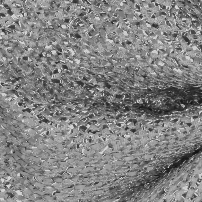 Funda decorativa pentru bradul de Craciun, 20x22cm, argintiu [4]