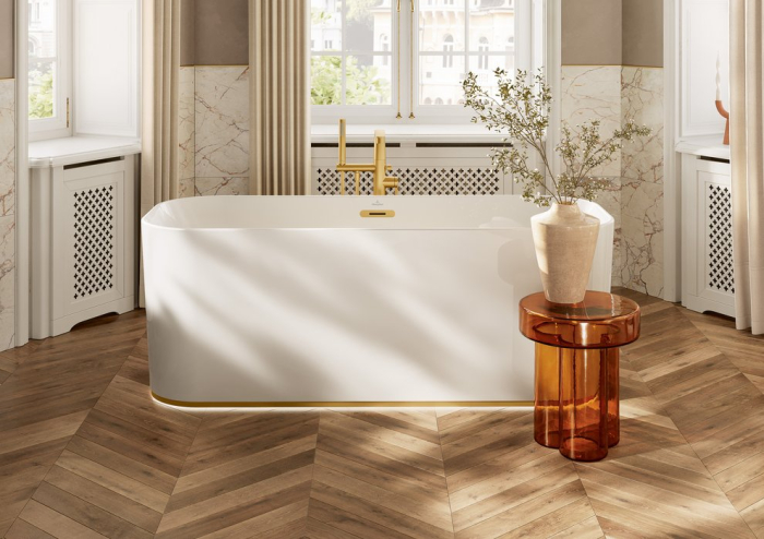 Furtun de dus Villeroy&Boch Universal auriu periat 120 cm [6]