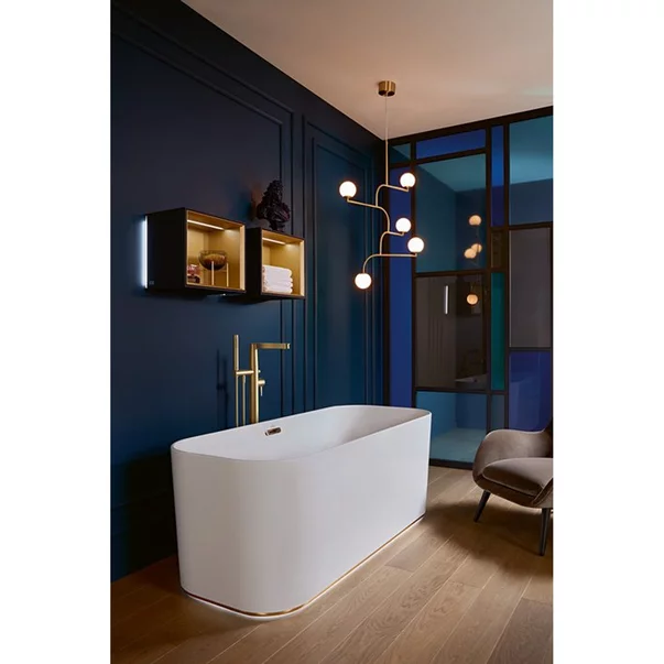 Furtun de dus Villeroy&Boch Universal auriu periat 120 cm [3]