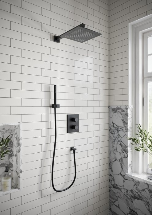 Furtun de dus Villeroy&Boch Universal negru mat 120 cm [8]