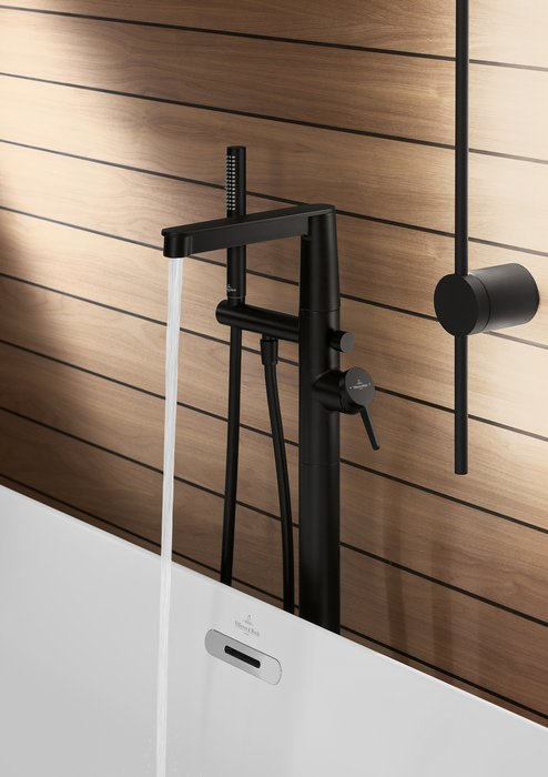 Furtun de dus Villeroy&Boch Universal negru mat 120 cm [5]