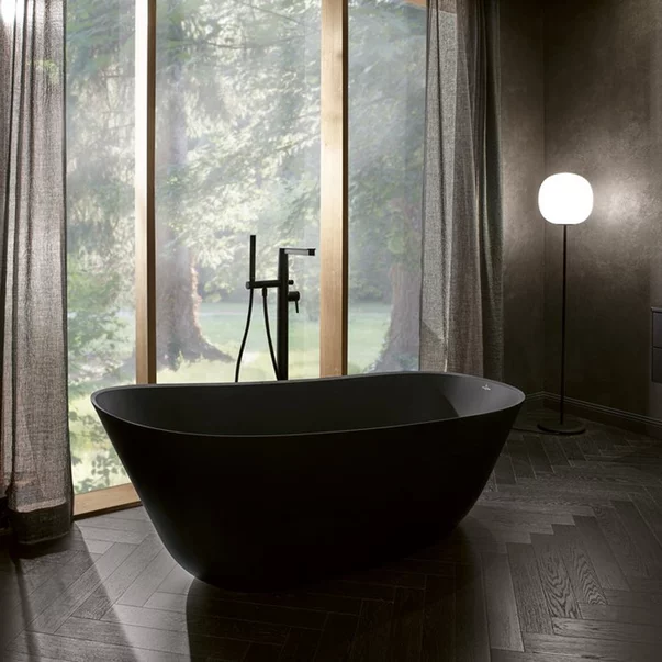 Furtun de dus Villeroy&Boch Universal negru mat 120 cm [3]