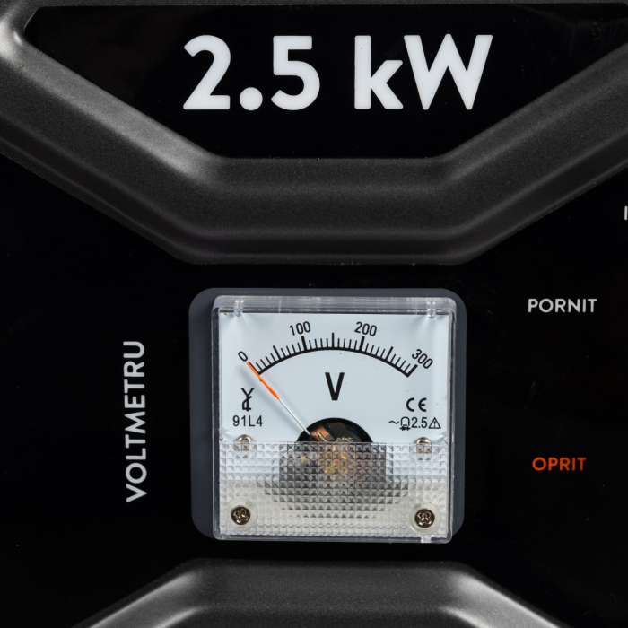 Generator Detoolz 2.5kW 2 prize 230V benzina, 4T, pornire manuala 15L fara roti G01 [4]