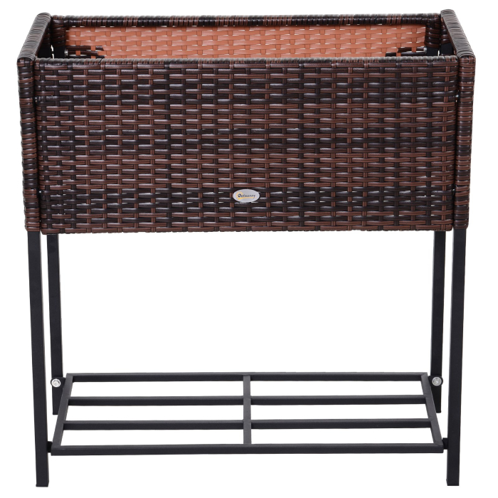  Ghiveci Efect Rachita cu Raft Maro (70cm x 30cm x 72cm) [4]