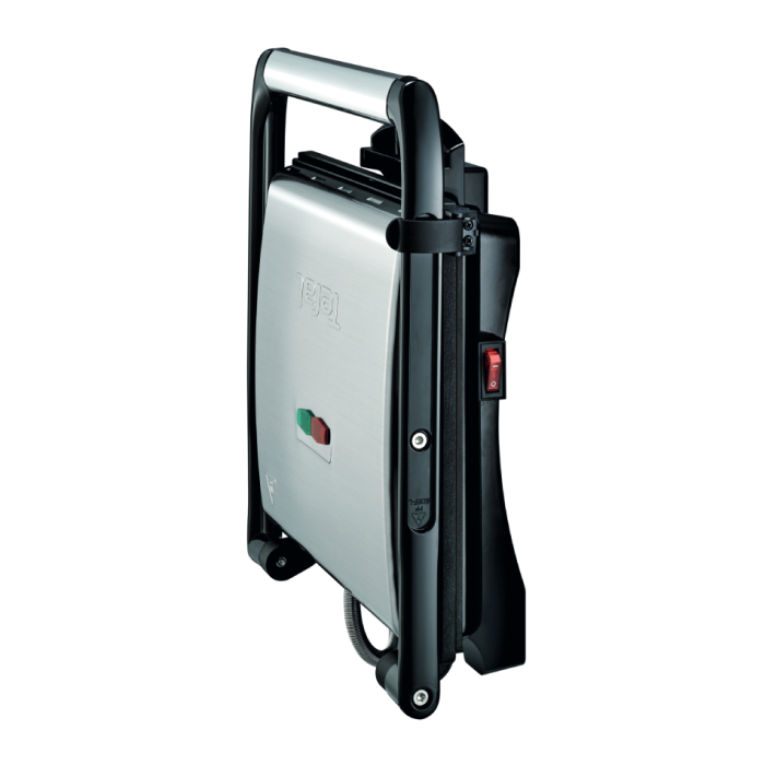 Gratar electric multifunctional Tefal Inicio Grill GC241D38, 2000W, functie panini, depozitare verticala, placi cu invelis antiaderent, inox [7]