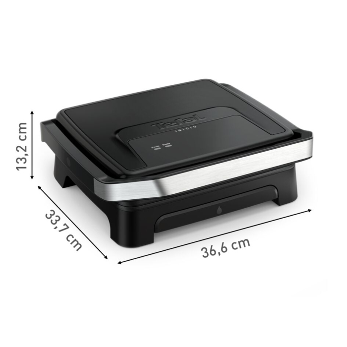Gratar electric multifunctional Tefal Inicio Panini Maker & Grill GC271810, 2180W, pana la 6 persoane, suprafata antiaderenta de gatit 29x26 c [3]