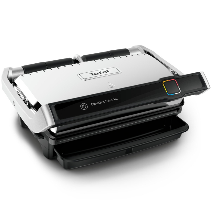Gratar electric Tefal OptiGrill Elite XL GC760D30, 2200 W, 16 programe de gatit, senzor de gatire, indicator nivel de gatire, plci 40x20cm detasabi [3]